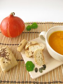 Kürbis, Kürbissuppe, Wintersuppe, Herbstsuppe, Hokkaido, Kokosöl